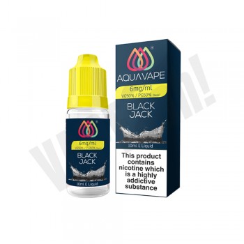 AQUA VAPE 50/50 - Black Jack - 10ml